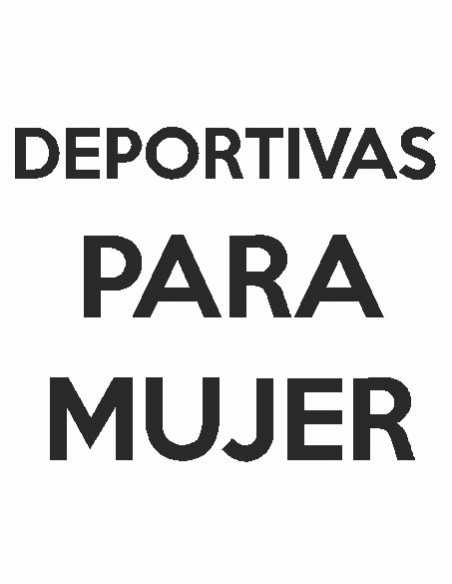 DEPORTIVAS MUJER